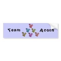 Team Acorn Bumper Sticker