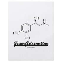 Team Adrenaline (Chemical Molecule Humor) flyers