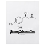 Team Adrenaline (Chemical Molecule Humor) flyers