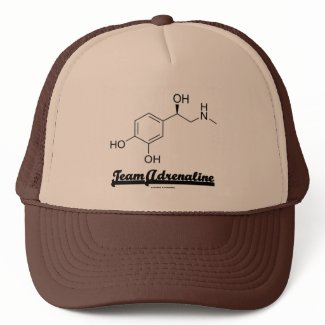 Team Adrenaline (Chemical Molecule Humor) hat