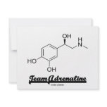 Team Adrenaline (Chemical Molecule Humor) Custom Announcements