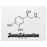 Team Adrenaline (Chemical Molecule Humor) Customized Letterhead