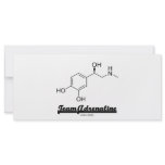 Team Adrenaline (Chemical Molecule Humor) Customized Rack Card