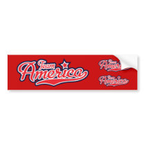 Team America - GO USA! bumper stickers