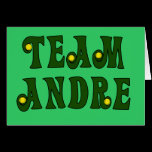 TEAM ANDRE with Tennis Details Tshirts