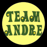 TEAM ANDRE with Tennis Details Tshirts