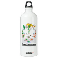 Team Angiosperm Alternation Of Generations Flower SIGG Traveler 1.0L Water Bottle