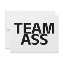 Team Ass invitations