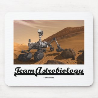 Team Astrobiology (Curiosity Mars Rover Landscape) Mouse Pads