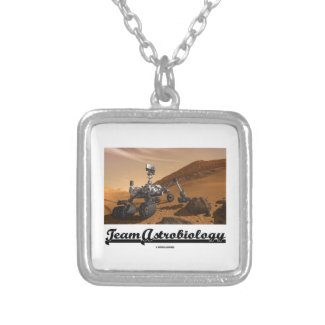 Team Astrobiology (Curiosity Rover Mars Explore) Necklace