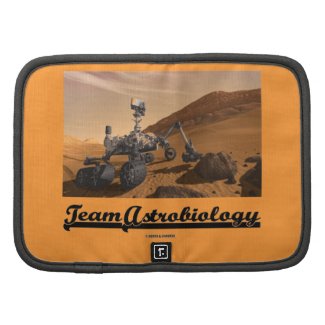 Team Astrobiology (Curiosity Rover Mars Explore) Folio Planners