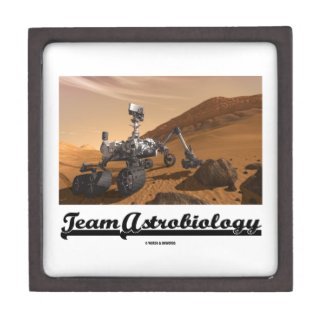 Team Astrobiology (Curiosity Rover Mars Explore) Premium Jewelry Box