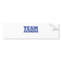 Team Audrina Bumper Sticker