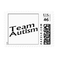 Team Autism stamp