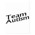 Team Autism Postcards
