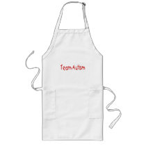 Team Autism (Red) aprons