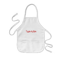 Team Autism (Red) aprons