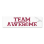 Team Awesome Bumper Sticker