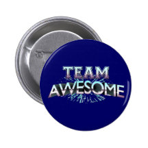 Team Awesome Pinback Buttons