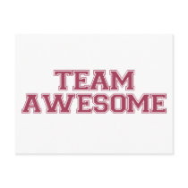 Team Awesome Post Card