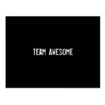 Team Awesome Postcards