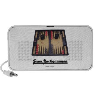 Team Backgammon (Backgammon Board) Speaker System