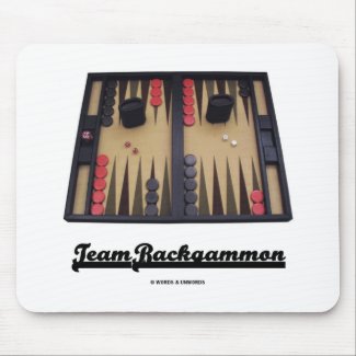 Team Backgammon Mousepad