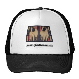 Team Backgammon Trucker Hat