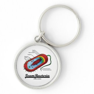 Team Bacteria (Prokaryote) keychain