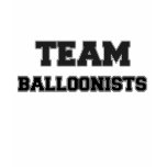 Team Balloonists t-shirts