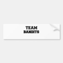 Team Bandits Bumper Stickers