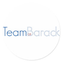 Team Barack Sticker