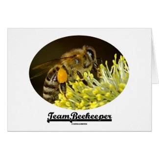 Team Beekeeper (Bee On Yellow Flower) Card