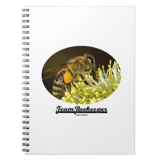 Team Beekeeper (Bee On Yellow Flower) Journals