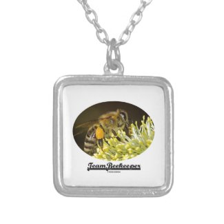 Team Beekeeper (Bee On Yellow Flower) Pendants