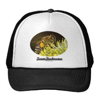 Team Beekeeper (Bee On Yellow Flower) Trucker Hats