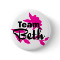 Team Beth Button by MissMagnolia Team Beth Button