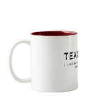 team bill coffee mug