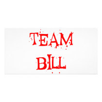 Team Bill Photo Card Template
