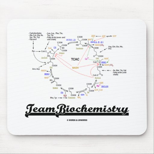 Team Biochemistry (Kreb Cycle Citric Acid Cycle) Mousepads