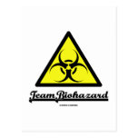 Team Biohazard (Biohazard Warning Sign) Post Card