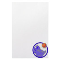 Team Blue Stationery Paper
