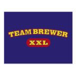 Team Brewer XXL Postcard
