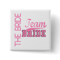 Team Bride 1 BRIDE buttons