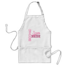Team Bride 1 BRIDESMAID Aprons