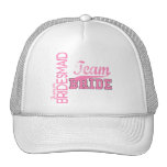 Team Bride 1 JUNIOR JR BRIDESMAID Hats