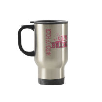Team Bride 1 MATRON OF HONOR mugs