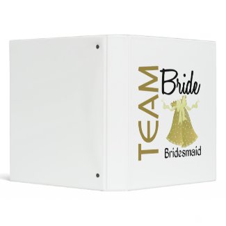 Team Bride 2 Bridesmaid binder