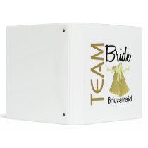 Team Bride 2 Bridesmaid binders by LifesInk Team Bride 2 Bridesmaid binders