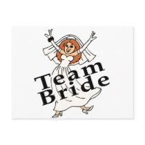 Team Bride (Bride) Post Cards